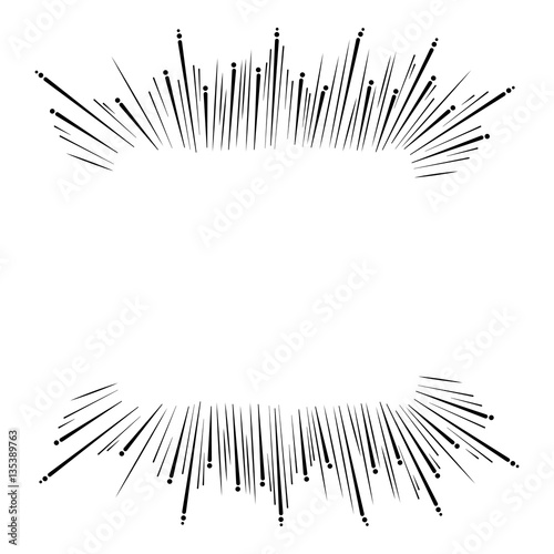 sun burst frame icon vector illustration design