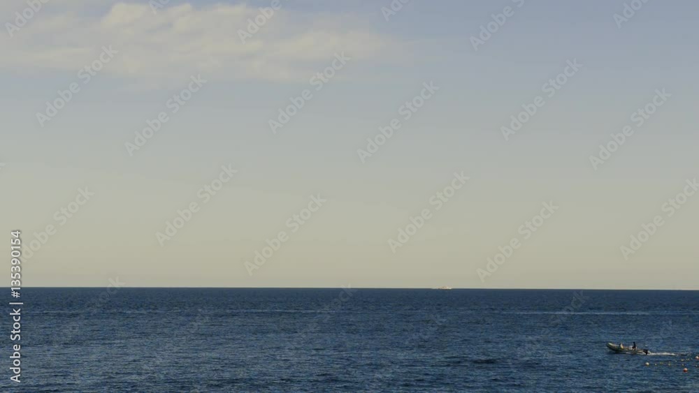 boat in the sea. ship in the sea. beautiful evening landscape of sea and mountains. Evening view of the red sea boat in the sea. ship in the sea. beautiful evening landscape of sea and mountains. Evening view of the red sea