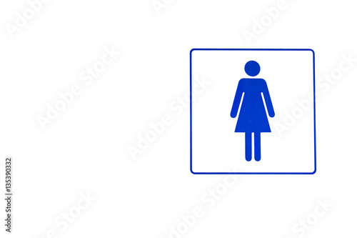 The restroom symbol for your information