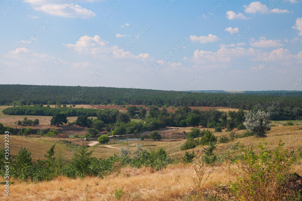 Fototapeta premium Rural landscape