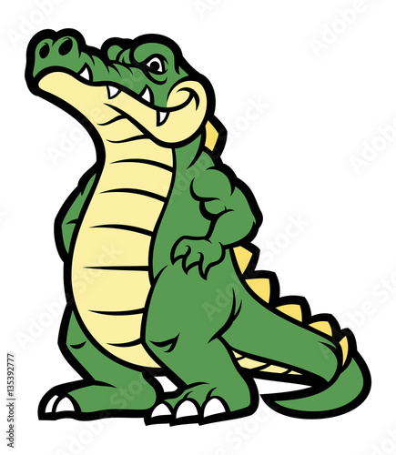crocodile cartoon character