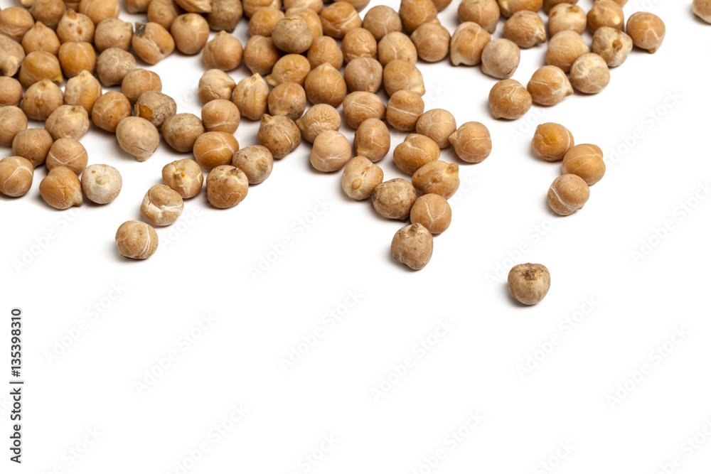 Soybeans isolated on white background Soybeans isolated on white background