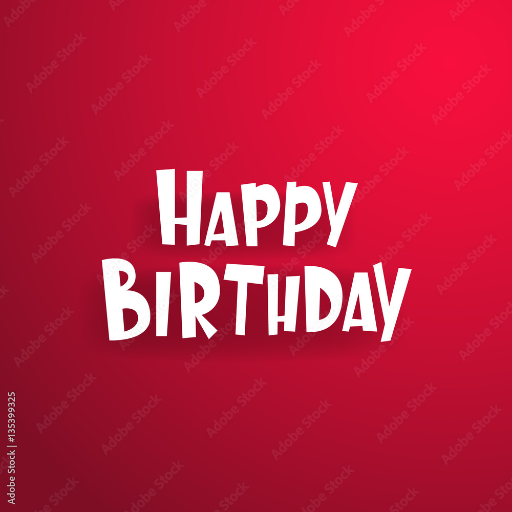Greeting card Happy Birthday Greeting card Happy Birthday