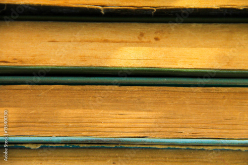 Fototapeta Naklejka Na Ścianę i Meble -  Stack of the old books. Books background