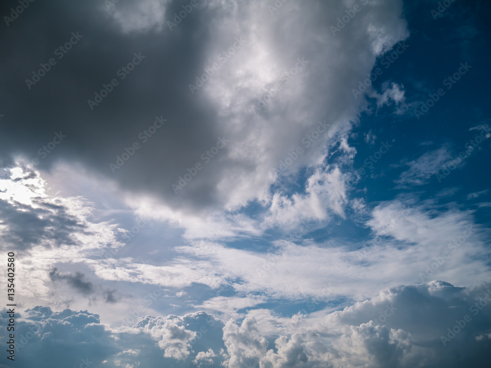 Fototapeta premium Cloud and sky