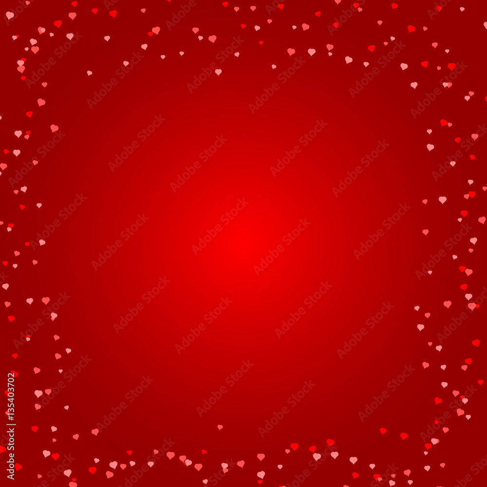 Romantic red heart background. Vector illustration for holiday design. Romantic red heart background. Vector illustration for holiday design.