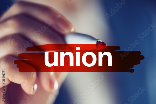 Business union concept photo