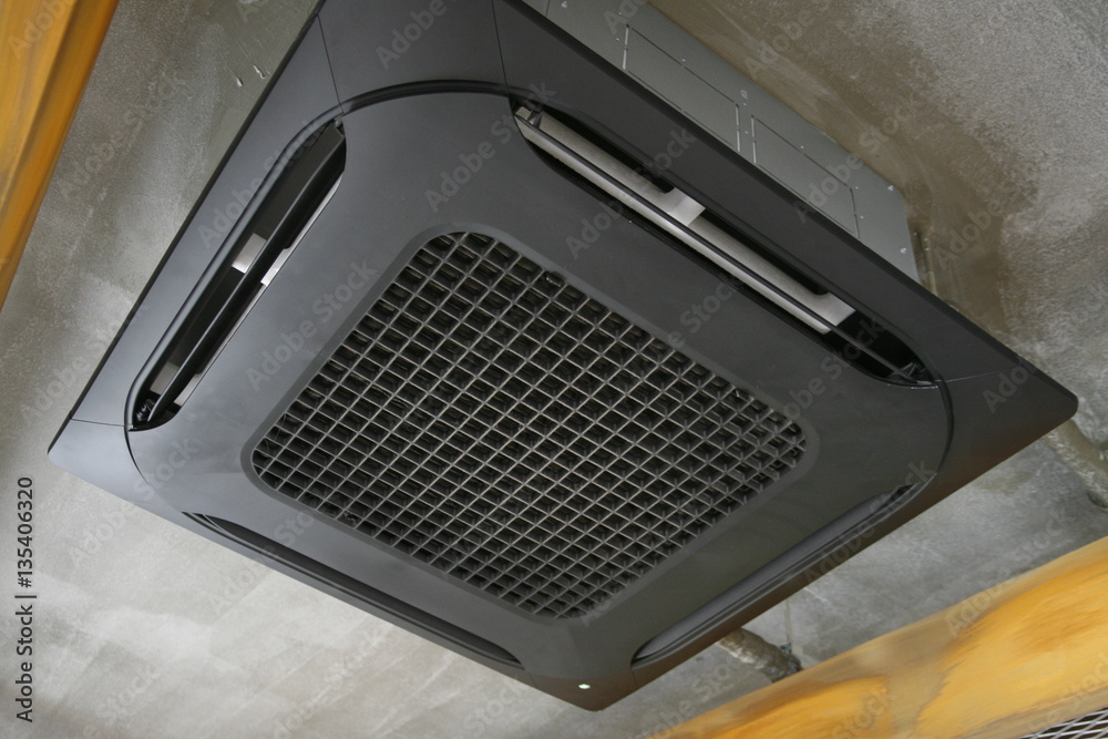 Air conditioning system installed on the ceiling
Air conditioning system installed on the ceiling