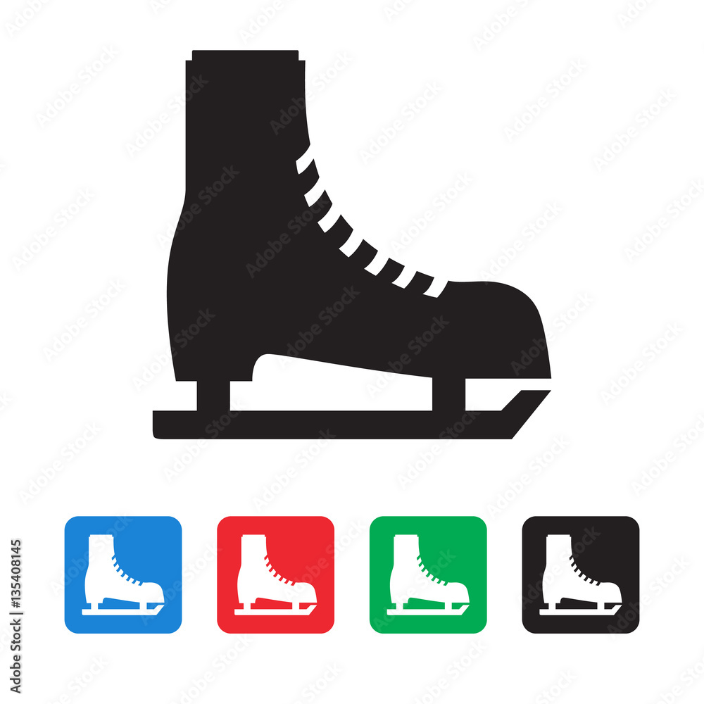 ice skate icon ice skate icon