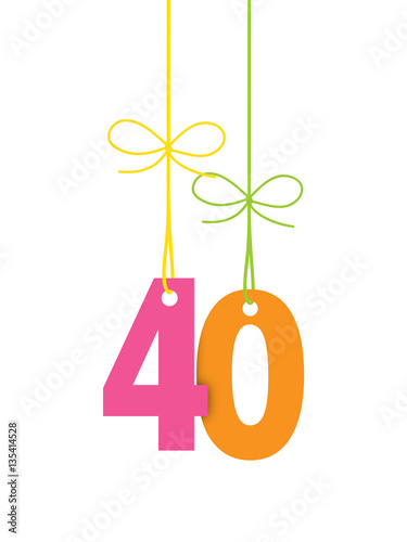 Suspended Number 40