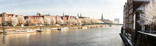 Bremen River Skyline photo