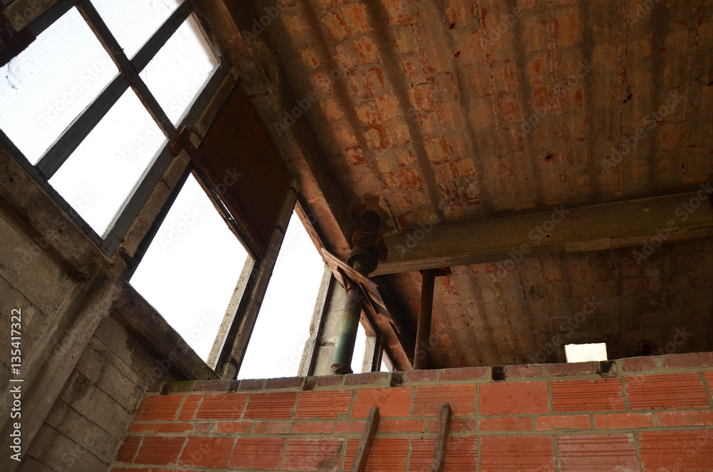 Obraz premium usine désaffectée