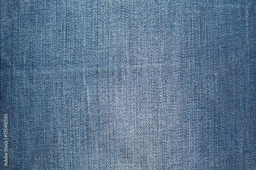 Textura de tela de jean vaquera. Vista de cerca photo