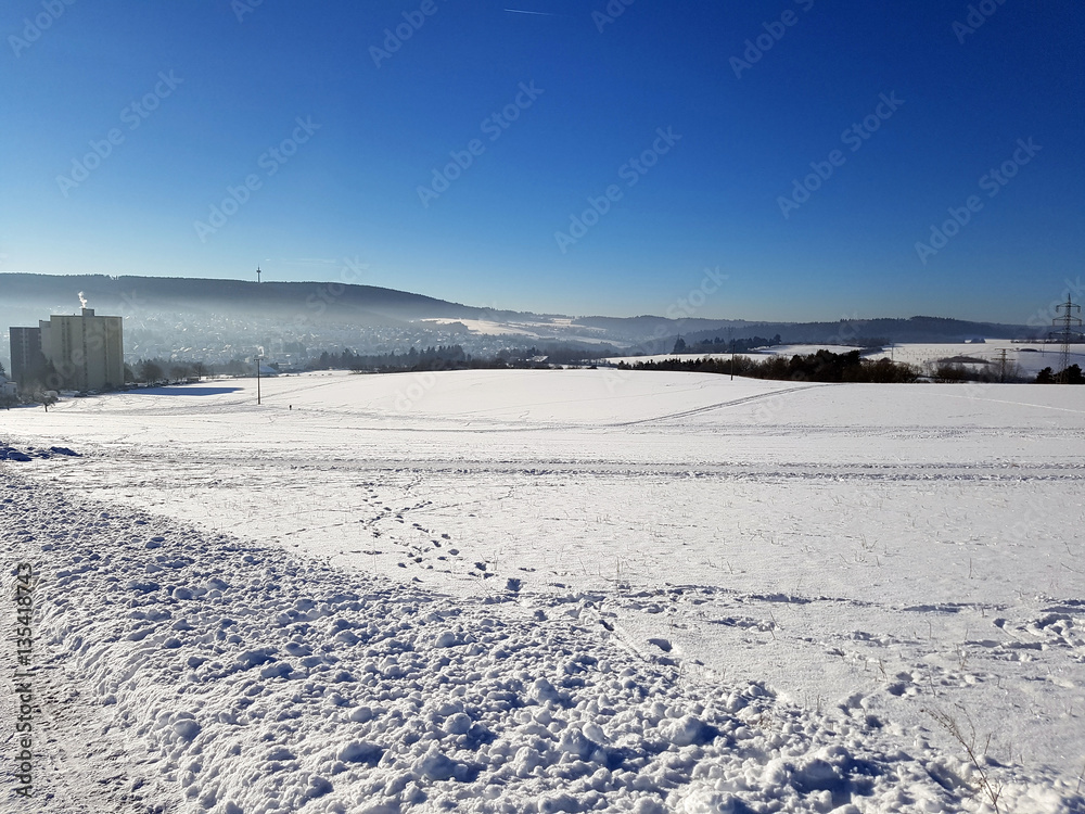 Winterlandschaft, Taunus, Taunusstein