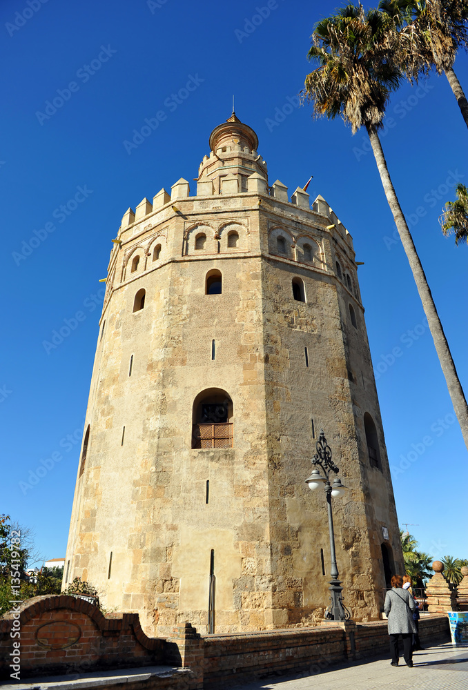 The Gold Tower, Seville, Spain