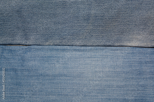 Texture of a jeans, blue color.