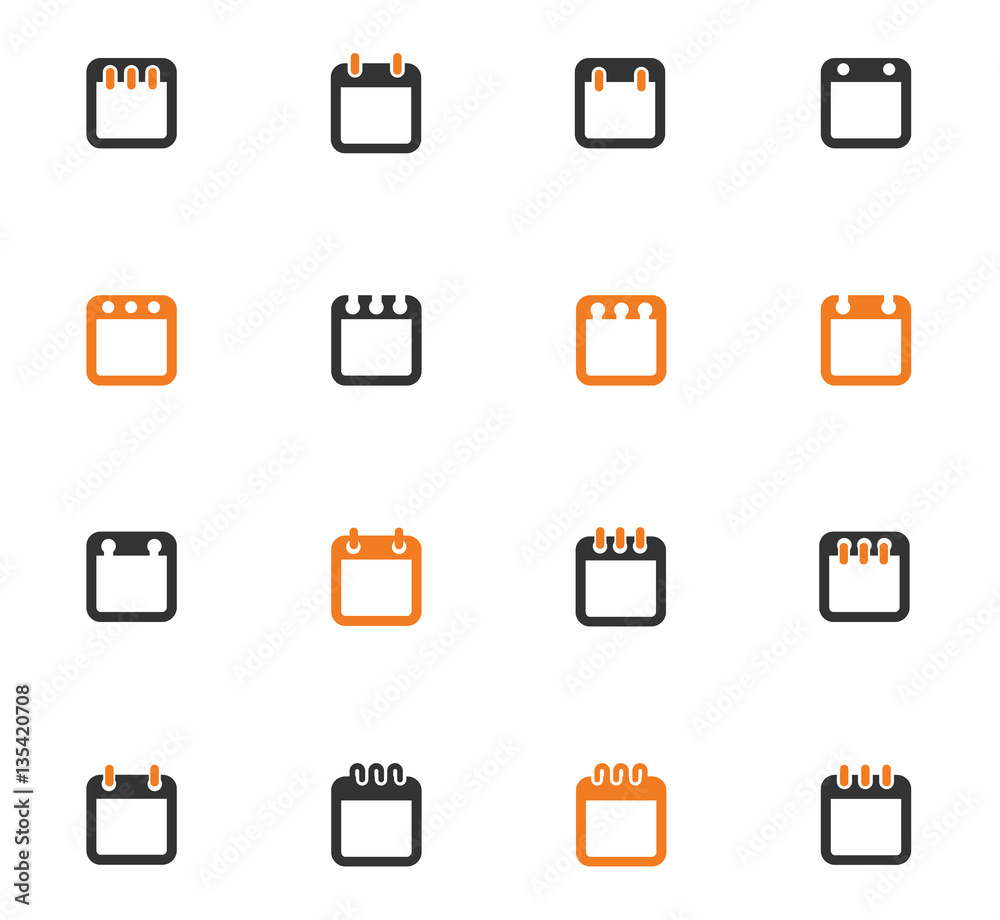 Simple icons set of box Simple icons set of box