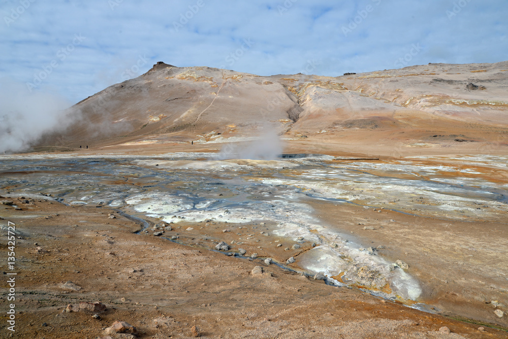 Hochtemperaturgebiet Namaskard auf Island