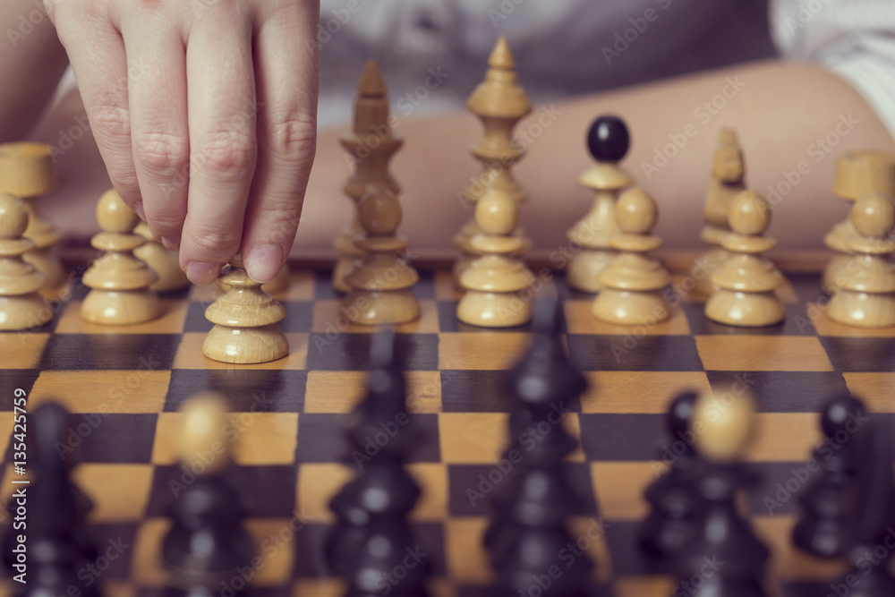 Pawn moves first Pawn moves first