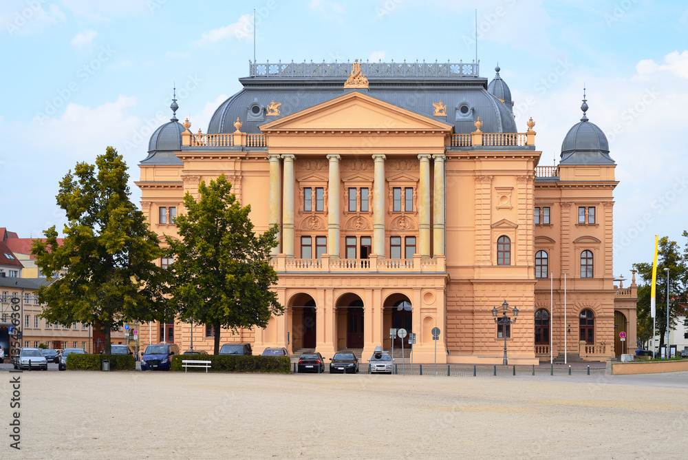 The city Theatre in Schwerin, Germany