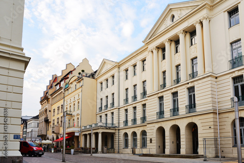 Sityscape of Schwerin, Germany