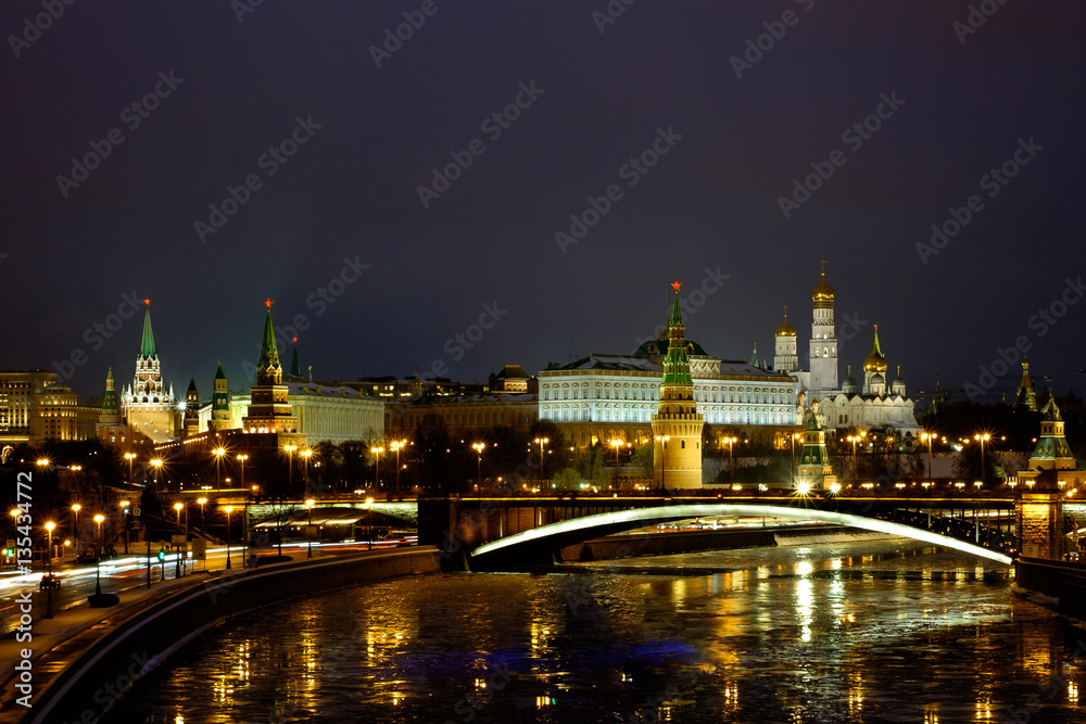 Moscow night