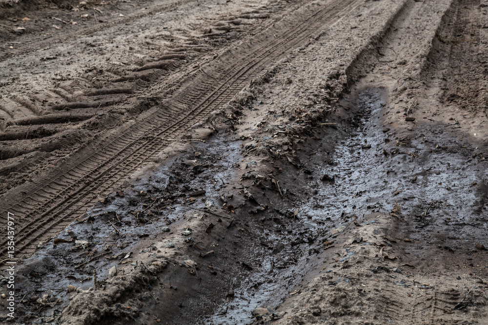 Mud trail