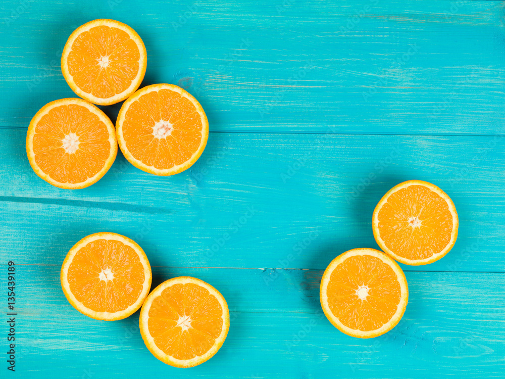 Fresh Ripe Natural Healthy Oranges Fresh Ripe Natural Healthy Oranges