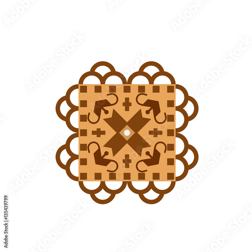 Beautiful Lefkaritika lace icon