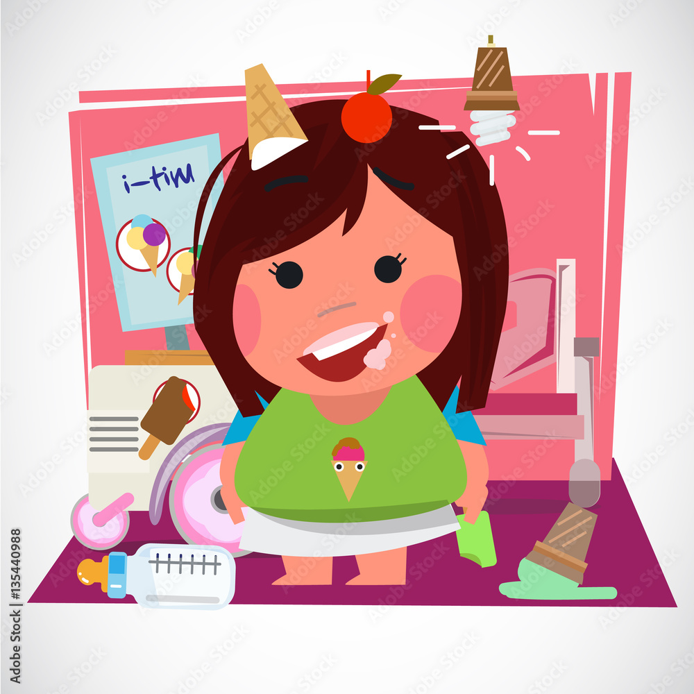 .kid, eating, girl, cold, tongue, delicious, pigtail, sweet, red .kid, eating, girl, cold, tongue, delicious, pigtail, sweet, red