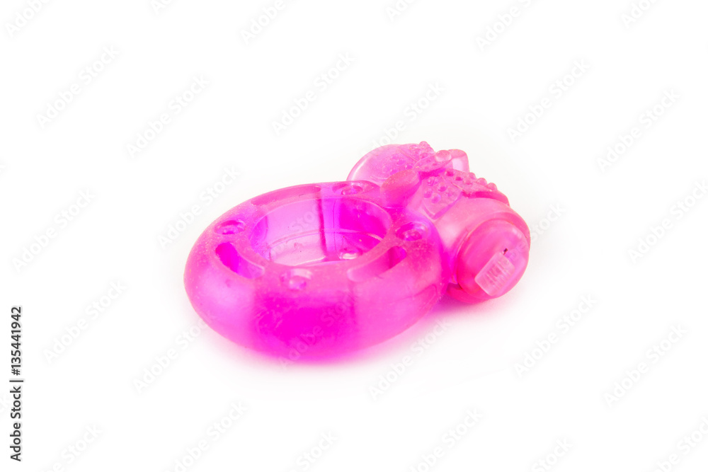 vibrating sex toy on white vibrating sex toy on white