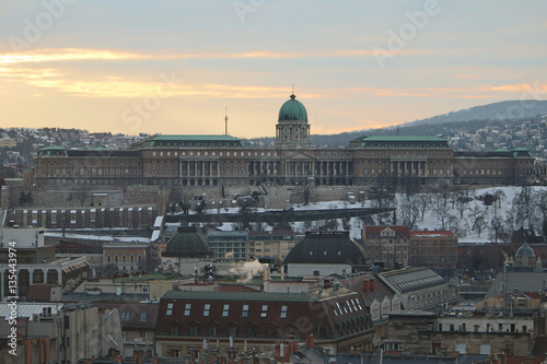 View to the castle in Budapest, Hungary © Tim on Tour
