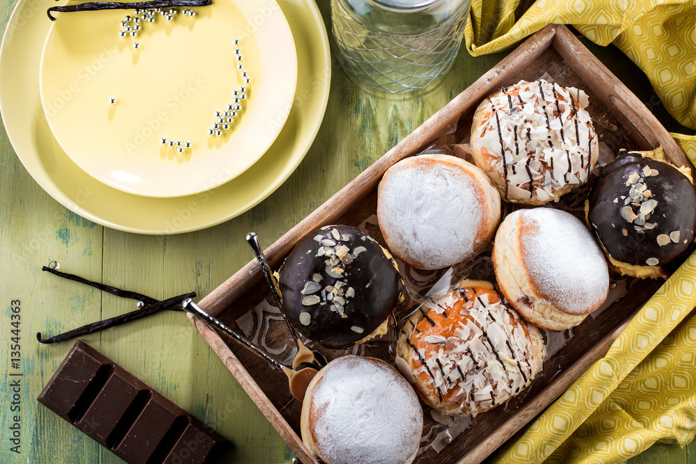 Faschings Krapfen (Berliner ) Stock-Foto | Adobe Stock
