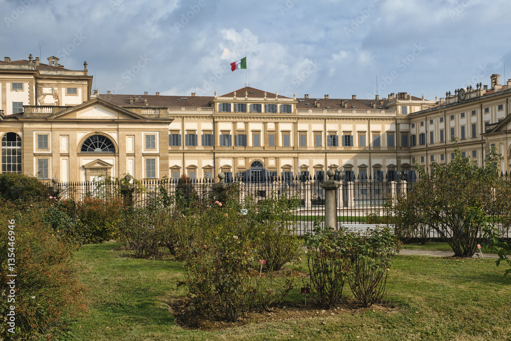 Monza (Italy): Royal Palace, the gardens
