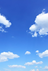 Blue sky and clouds