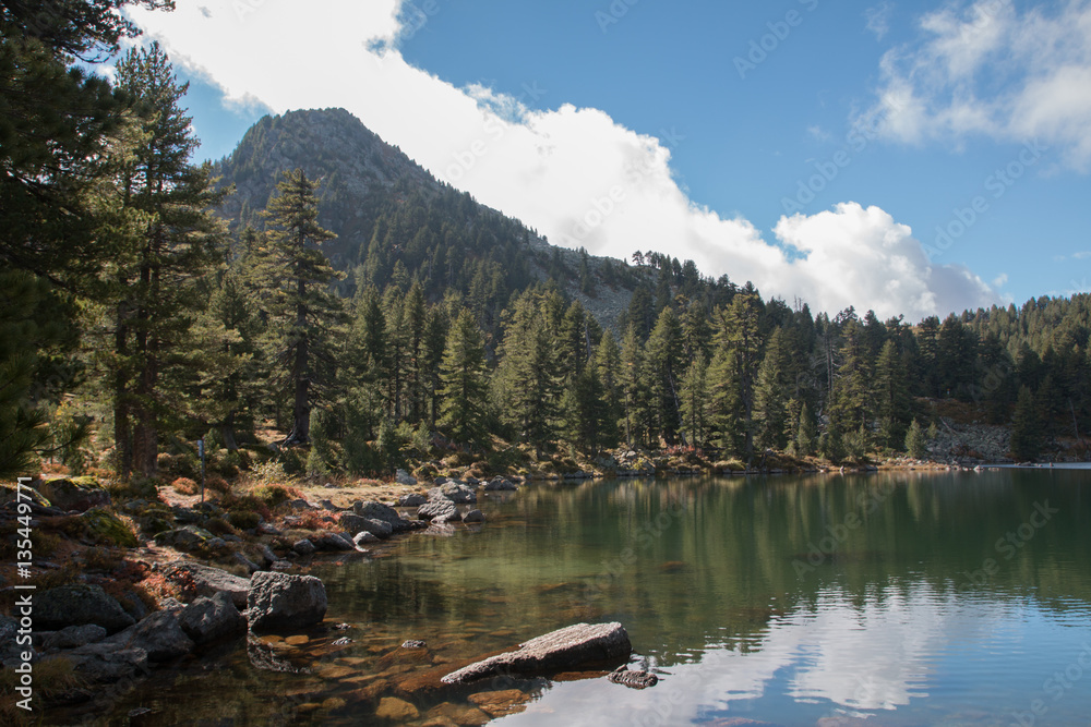 Hrid Lake, Plav, Balkan Mountains, Montenegro, Europe Hrid Lake, Plav, Balkan Mountains, Montenegro, Europe