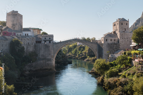 Stari Most, Old Bridge in Mostar, Bosnia and Herzegovina, Europe