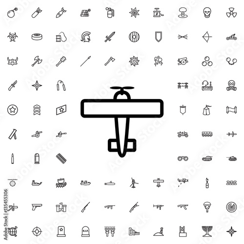plane icon illustration