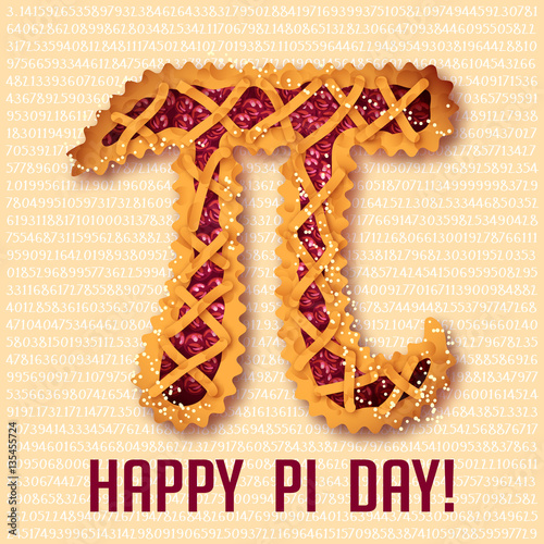 Happy Pi Day! Celebrate Pi Day. Mathematical constant. March 14t