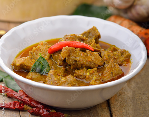 Duck curry  Thais cuisine