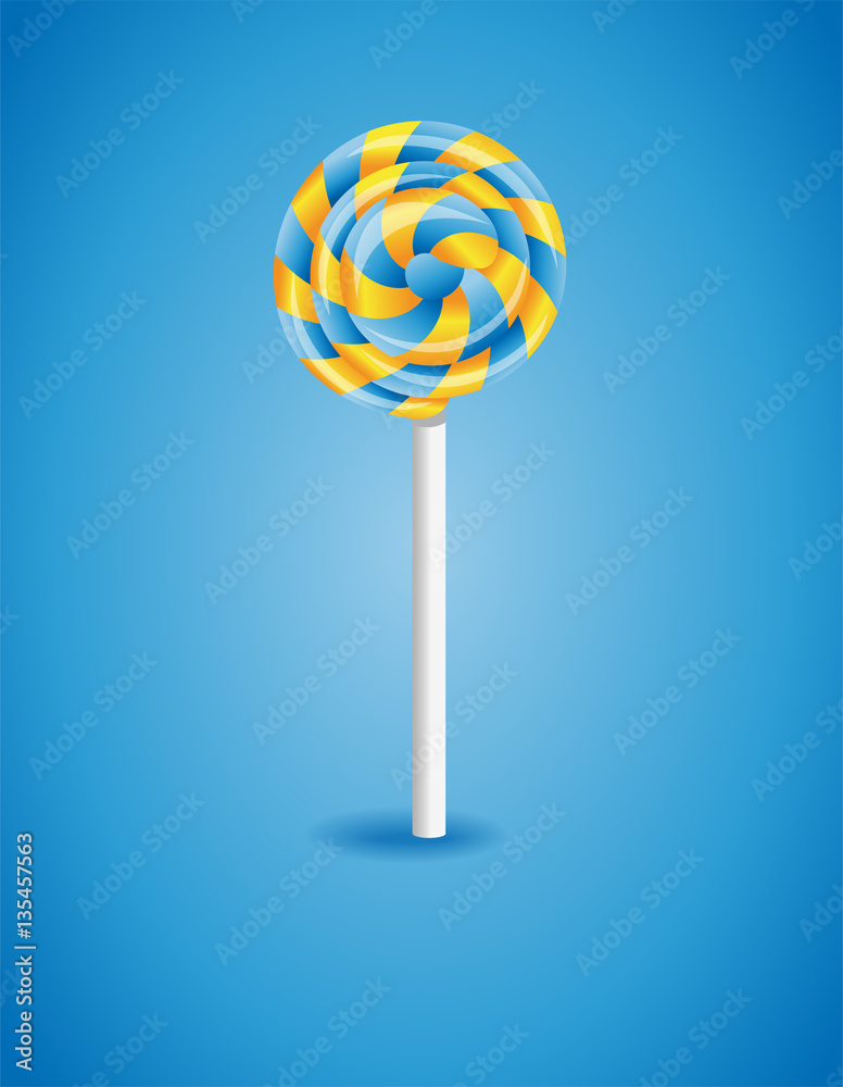 Vector illustration with candy. Vector illustration with candy.