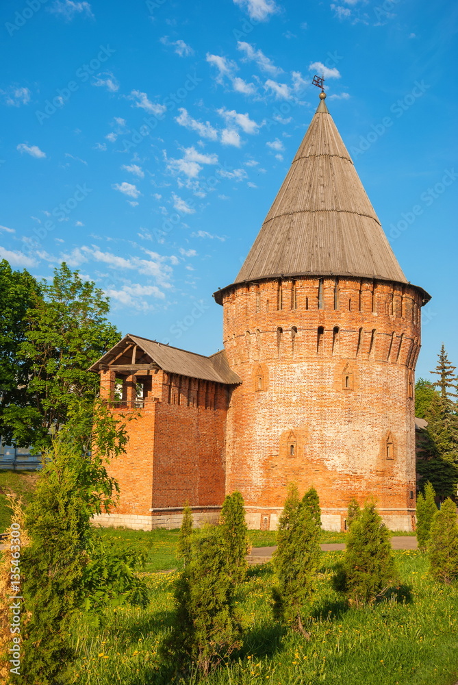 Ancient tower of old fortress Ancient tower of old fortress
