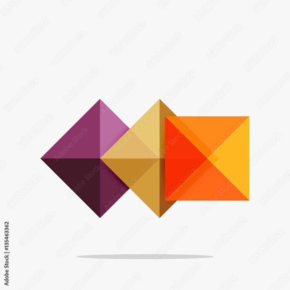 Vector blank abstract squares background Vector blank abstract squares background