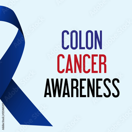 world colon cancer day awareness poster eps10