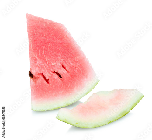 ripe juicy slice of watermelon