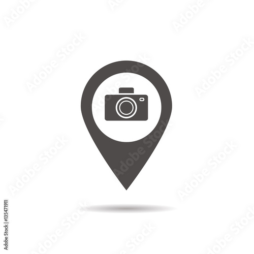Sightseeing hotspot icon
