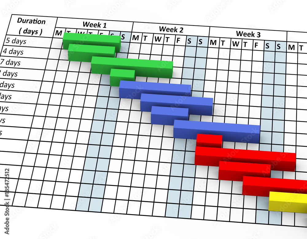 3d Gantt Chart Percentage Progress Stock Illustration Adobe Stock 3d Gantt Chart Percentage Progress Stock Illustration Adobe Stock