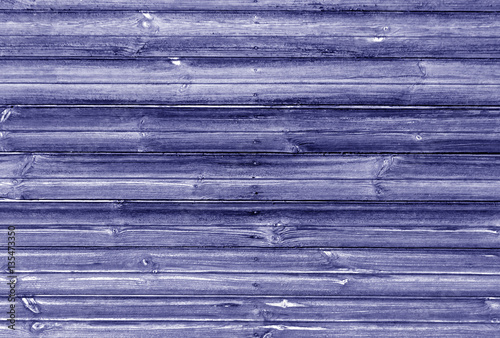 Blue color wooden wall texture.