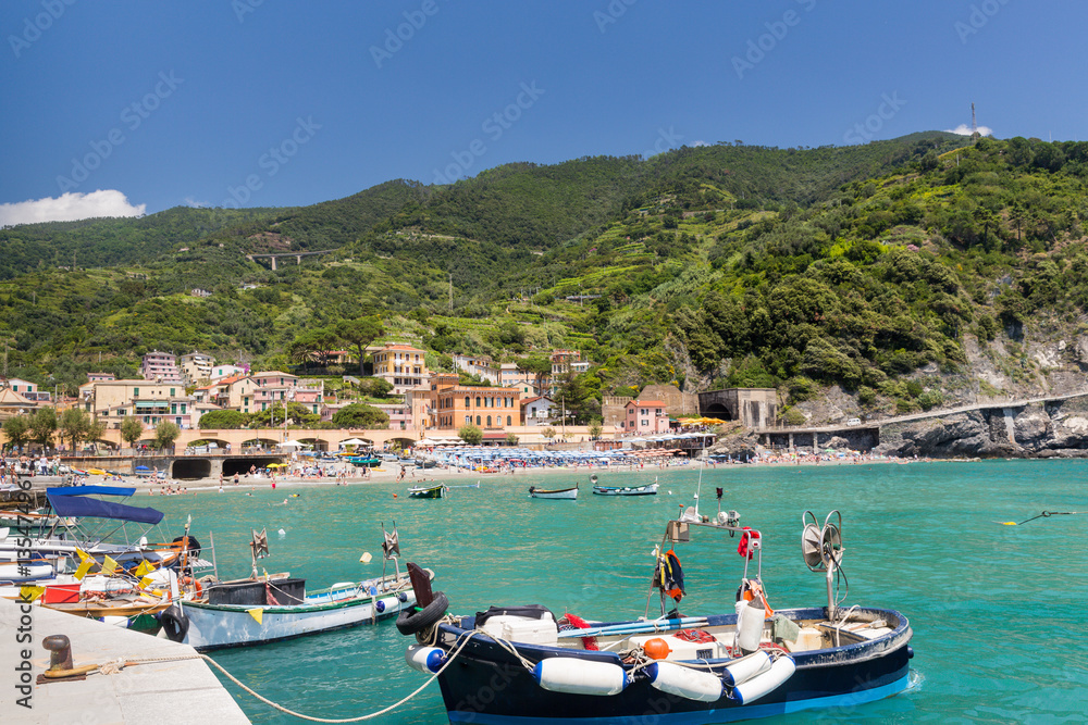 The small port at Monterosso of the Cinque Terre