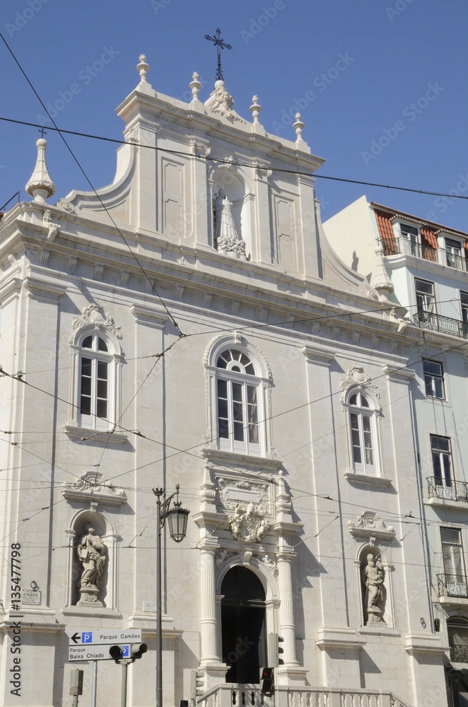 Church of the Italians  in Lisbon, Portugal